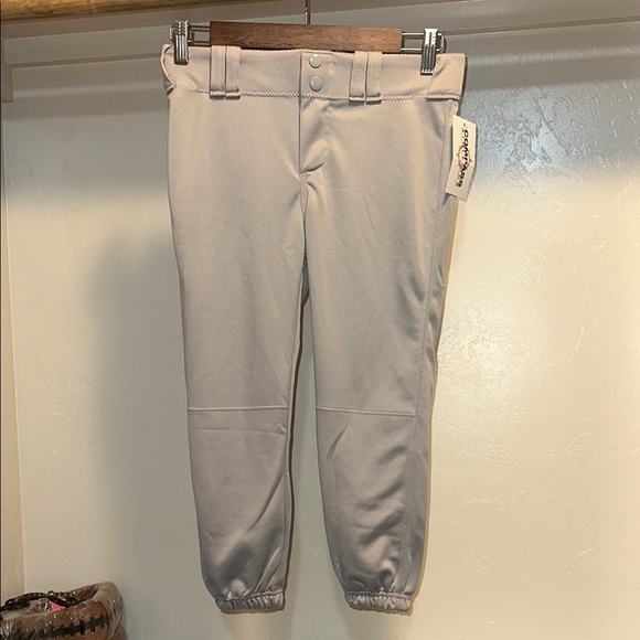 Kids Beige Sweatpants - Picture 1 of 6